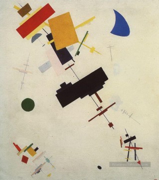 Abstraite pure œuvres - suprematisme 1916 2 Kazimir Malevich résumé